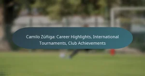 Camilo Zúñiga: Career Highlights, International Tournaments, Club Achievements